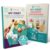 Tovla Jr. My First Visual Cooking System for Kids Ages 4 to 8 | 2 Book Set for Real Cooking and Baking | Step by Step Picture Recipes with Healthy Swaps | Montessori Inspired Gift