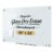 TOWON Magnetic Glass Whiteboard 36 x 24”, Frameless White Dry Erase Board
