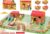 TOWO Wooden Log Building Set, 207-Piece Farm House Construction Toy