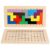 TOWO Wooden Pentomino Puzzle Game, Tangram Math Blocks for Kids