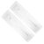 TOYANDONA 2pcs Adjustable Drawer Dividers Organizer for Office and Kitchen, Space Saving Ps Material with Long-lasting Use and Free Combination for Organizing Drawers