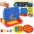 Toycost Tic Tac Toe Game & 4 in A Row Board Games Mini Tic Tac Toe Kids Travel Family Strategy Board Games for Kids & Adults Coffee Table Decor Indoor Outdoor Toys Gift