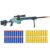 Toy Gun Model, 38IN Foam Bullet Blaster with 40 Soft Foam Bullets