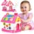 Toys for 1+ Year Old Girl Gifts: Montessori Musical Toddler Toys Age 1-2 – 8-in-1 Multi-Functional House Educational Baby Girl Toy 12-18 Months – First Birthday Gift for 1 2 Year Old Girls Boys Kids
