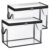 Toy Storage Organizer Box 2 Pcs Plush Dolls Organization Bins