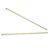 Toyvian 2pcs Solid Round Brass Rod 7.87 Inch Metal Bar for Science Experiment and Metal DIY Craft, Universal Compatibility, Excellent Conductivity, Suitable for Classroom Comparison