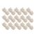 Toyvian 30pcs Unfinished Wooden Tulip Shapes for Painting, 3D Flower Wood Craft Kit in Khaki, Supports Sensory and Fine Motor Skill Development, for Classroom Craft Projects and Rustic