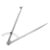 Toyvian Adjustable Carpenter Woodworking Compass Tool with 300mm Radius Carbon Steel Sturdy Circle Marking Scribe for Model Construction and Carpentry