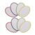 Toyvian Dry Erase Labels Coated Paper PVC Soft Magnet Material 5.8×4 Inch Magnetic Reusable 8pcs with Write-on Surface and Edge Protection Design for Pantry Organization and Shelving