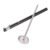 Toyvian Stainless Steel Digital Kitchen Thermometer with Probe for Milk Frothing Coffee Cooking Water Temperature Measurement High Temperature Resistant Food Thermometer