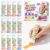 TPCSCH 12 Pcs Roller Sidewalk Chalk Paint Set, Washable Powdered Chalk Mix in Water with Foam Rollers, Outdoor Art Graffiti Kit for Driveway, Playground and Sidewalk Paint (6 Colors)