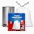TP HTown Tall 13 Gallon Kitchen Drawstring Trash Bags 132 Bags, White, Extra-Strong Plastic Garbage Bags, Thick Trash Can Liners, Leakproof, Kitchen Bathroom Office Bedroom