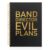 TQLIUOL Band Director Evil Plans Spiral Hardcover Journal Black Gold College Ruled Lined Notebook, Funny Band Director Notebook for Men Women, Music Teacher Appreciation Journal Gifts