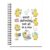 TQLIUOL Most Definitely Cute Spiral Hardcover Journal Colorful College Ruled Lined Notebook, Funny Duck Journal for Dental Clinic, New Job Promotion Notebook Gifts for Dental Graduates Assistant