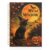 TQLIUOL My Notebook Cute Spiral Hardcover Journal Colorful College Ruled Lined Notebook, Gothic Style Witch Hat Black Cat Maple Pumpkin Notepad, Halloween Journal Gifts for Family Friends Cat Lover