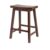 TRABVVIJSC Small Stool Bar Chair, Simple bar, Stool, Household high, European, Milk Tea Shop Round(Brown)