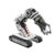 Tracked Mechanical Arm Building Block Set, STEM Educational Motorized Robot with Three Jaw Gripper, Engineering Collectible, Science Set Gift