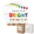 Trandraft 100 Pcs Back to School Stickers 4 x 4” First Day of School Label