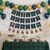 Tranqun 4 Pcs We Can Bearly Wait Banner Set Green Blue Tartan Plaid Bear Baby Shower Decorations Preppy Vintage Bear Theme Hanging Garland for Gender Reveal Birthday Party