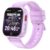Transformers 4G Kids Smart Watch Phone, GPS, Video Call, Waterproof- Purple