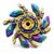 Transforming Fidget Spinner Zinc Alloy EDC Desk Toy