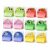 Transparent Glitter Sticky Notes, 6 Pack 480 Sheets, Monster Dispensers (12PACK)