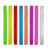 Transparent Plastic Rulers for Students, 12 Inch with Centimeters and Millimeters Scale, Assorted Colors, 8 Pack