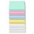 Transparent Sticky Notes Glitter, 3″X3″ 600 Sheets PET Candy Frost, 24Pads