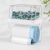 Trash Bag and Laundry pods Dispenser, 3-in-1 Clear Under Sink Organizer, Dishwasher Pod Storage Container, Stackable Kitchen Cabinet Storage Box Fits 13/30/33 Gallon Garbage Bags