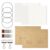 Travelers Notebook Accessories – Diary Bag Set, 4 Clips Included, Journal