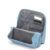 Travel Makeup Bag with Mirror and Phone Holder, Large Capacity Standing Cosmetic Bag for Women, Wide-Open Waterproof PU Leather Toiletry Bag with Divider and Luggage Strap for Skincare and Travel