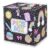 Treasure Chest Box for Classroom Decor Acrylic Prize Box Container with Key Lock Removable Teachers Toy Prizes Awards Reward Treasure Chest for Back to School Office Home Decor(Composition Notebook)