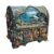 Treasure Chest Ocean Wooden Puzzles for Adults 100 Pieces, S-8.5 * 8.3in