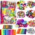Treasure Cove Arts and Crafts Supplies for Kids Craft Supplies Materials Kit DIY School Craft Kit Toddler Art Set Activity Materials for Preschool Kindergarten Crafting Project Art Activity 1850Pcs