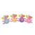 TREBIN Cute Sea Animal Stress Balls Sensory Fidget Toy, Fashion Squishy Set – Slow Rising Sugar Squeeze Toy for Anxiety Relief & Focus, Glitter Sea Animal Gifts ( 1Pack 4” Random Goldfish)
