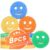 Treeroot 8 Pack Colorful Smile Scrub Sponges, Temperature Controlled