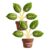 Tree Shaped Bag Clips for Snack Bags Magnetic Chip Clips Fridge Decor Food Storage Magnetic Sealing Clip for Organization (Potted Plant) (2Pcs Green)