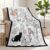 Treeswift Color Your Own Cat Blanket Kit, DIY Floral Kitten Coloring Fleece Throw with 24 Fabric Markers, Personalized Arts & Crafts Gift for Kids Teens Adults (DIY Cats)