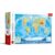 Trefl Large Physical map of the World 4000 Piece Jigsaw Puzzle Red 54″x38″ Print, DIY Puzzle, Creative Fun, Classic Puzzle for Adults and Children from 15 Years Old