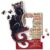 Trefl The Black Cat – 200 Piece Wooden Puzzle, 9+