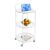 Treliamd 30 Inch Rolling Bar Cart 3-Tier Serving Trolley with Wheels