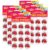 Trend Sweet Stuff Chocolate Cherry Scent Retro Scratch ‘n Sniff Stinky Stickers, 24 Per Pack, 6 Packs