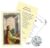 Trendzeen Saint Cecilia Holy Card – Laminated St Cecilia Holy Card, Made in Italy St Cecilia Token, The Lord’s Prayer Card – Saint Cecilia Prayer Card Set, Total 3 Items