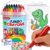 Triangle Crayons for Toddlers 1-3, 24 Colors with 16 Free Coloring Sheets