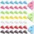 Triangular Paper Corner Clips, Transparent File Binder for Office & School