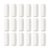 Triangular Pencil Erasers, 18 Pack, 2.2 in Low-Debris Erasers with Precision Corners for School, Drawing and Office Supplies