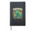 Triceratops Cool Dinosaur Paleontology Fossil Hunter Kids Hardcover Journal, Black
