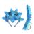 Triceratops Tail And Headband Set Halloween Party Kids Cosplay Accessories