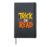 Trick Or Read Halloween Typography With Spider Hat Hardcover Journal, Black