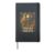 Tricks Are For Humans Treats Golden Retriever Halloween Hardcover Journal, Black